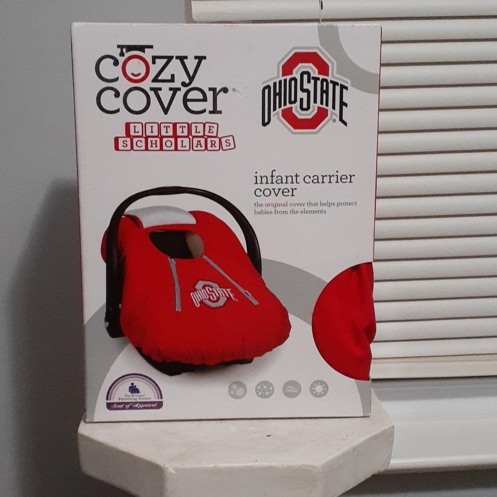 Ohio State Infant car seat cover